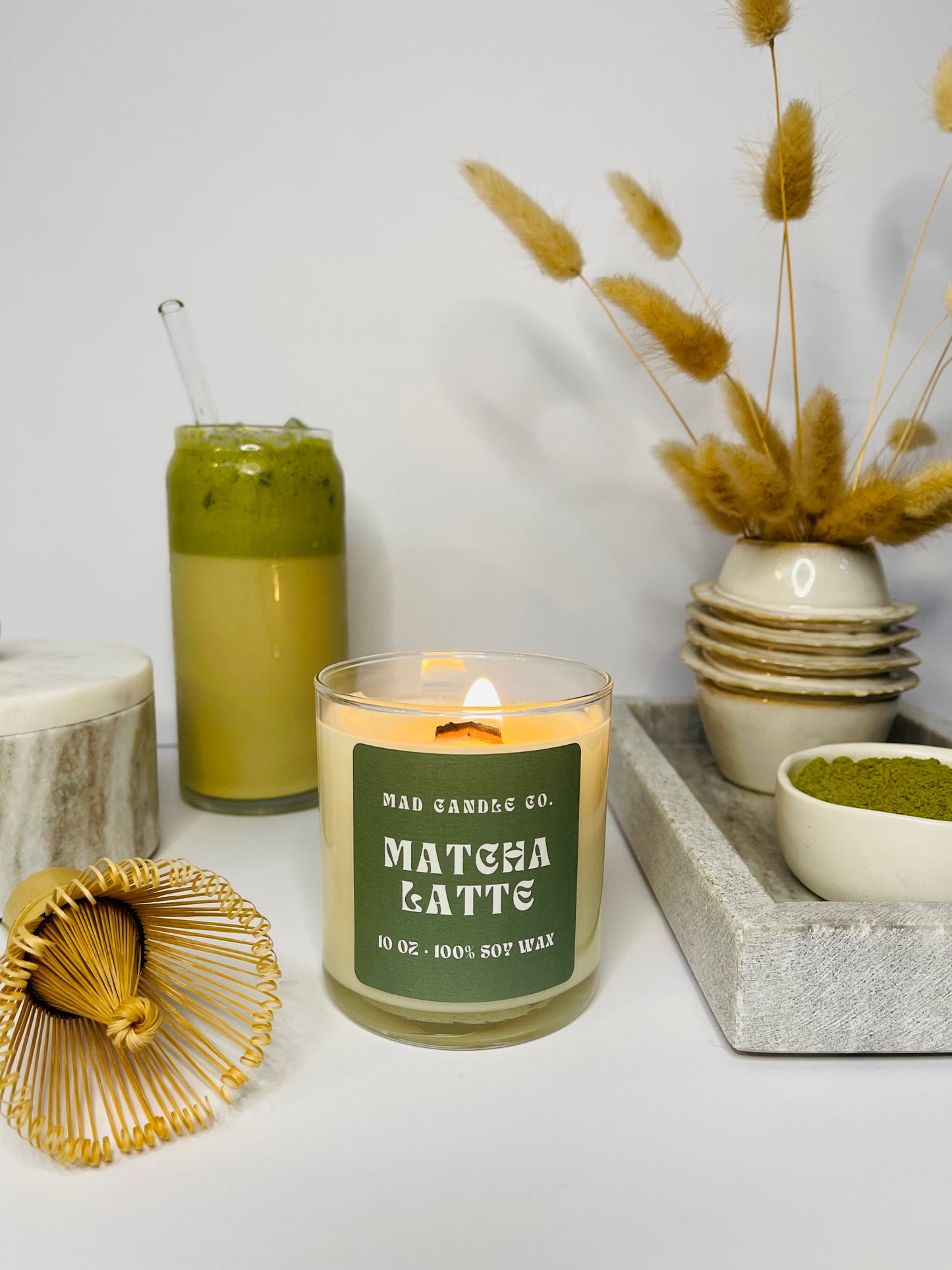 Matcha Latte Soy Candle