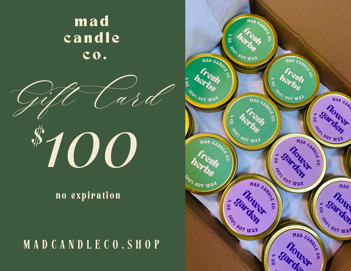 Mad Candle Co. Digital Gift Card