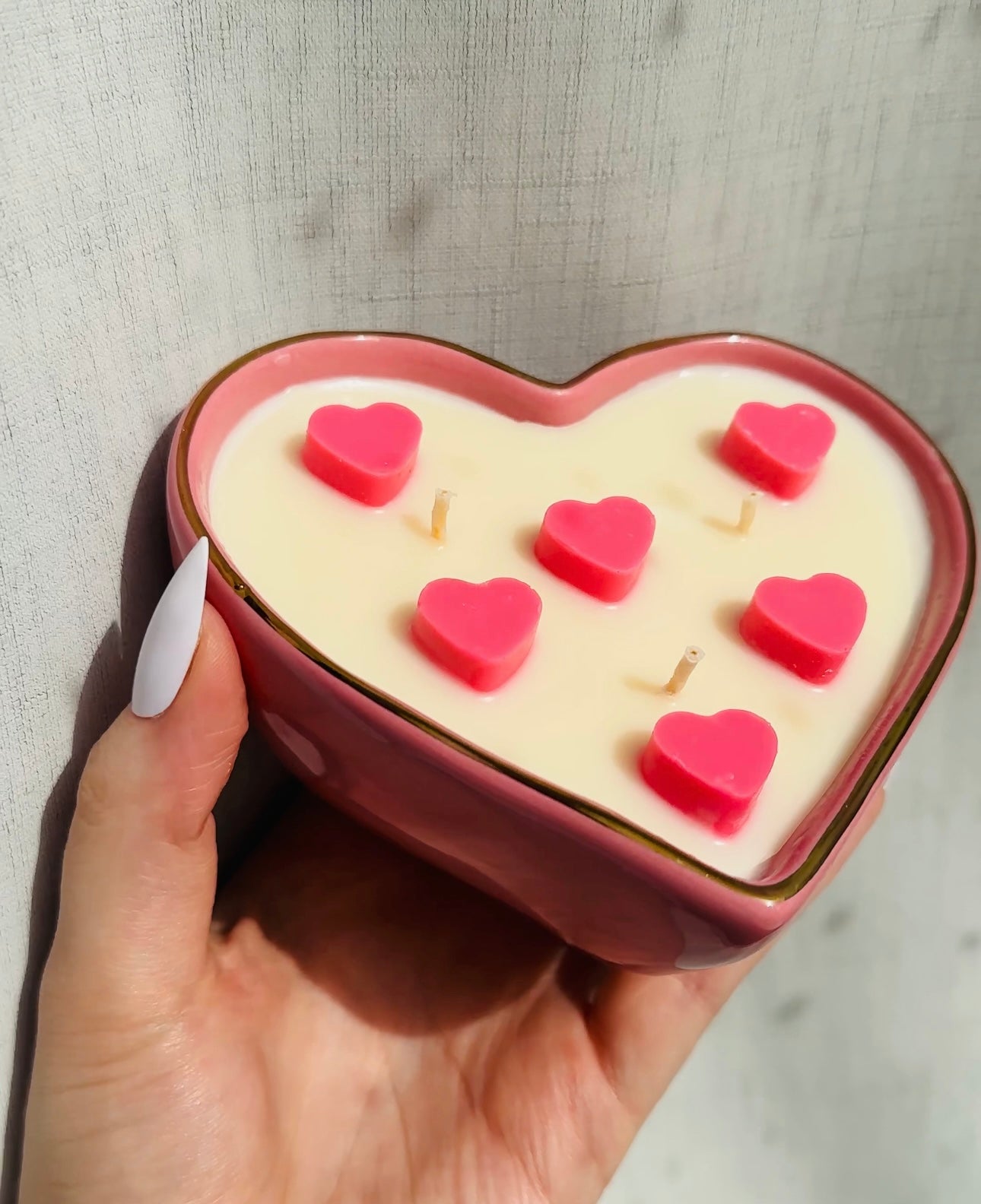 Limited Edition Valentine’s Heart Soy Candle