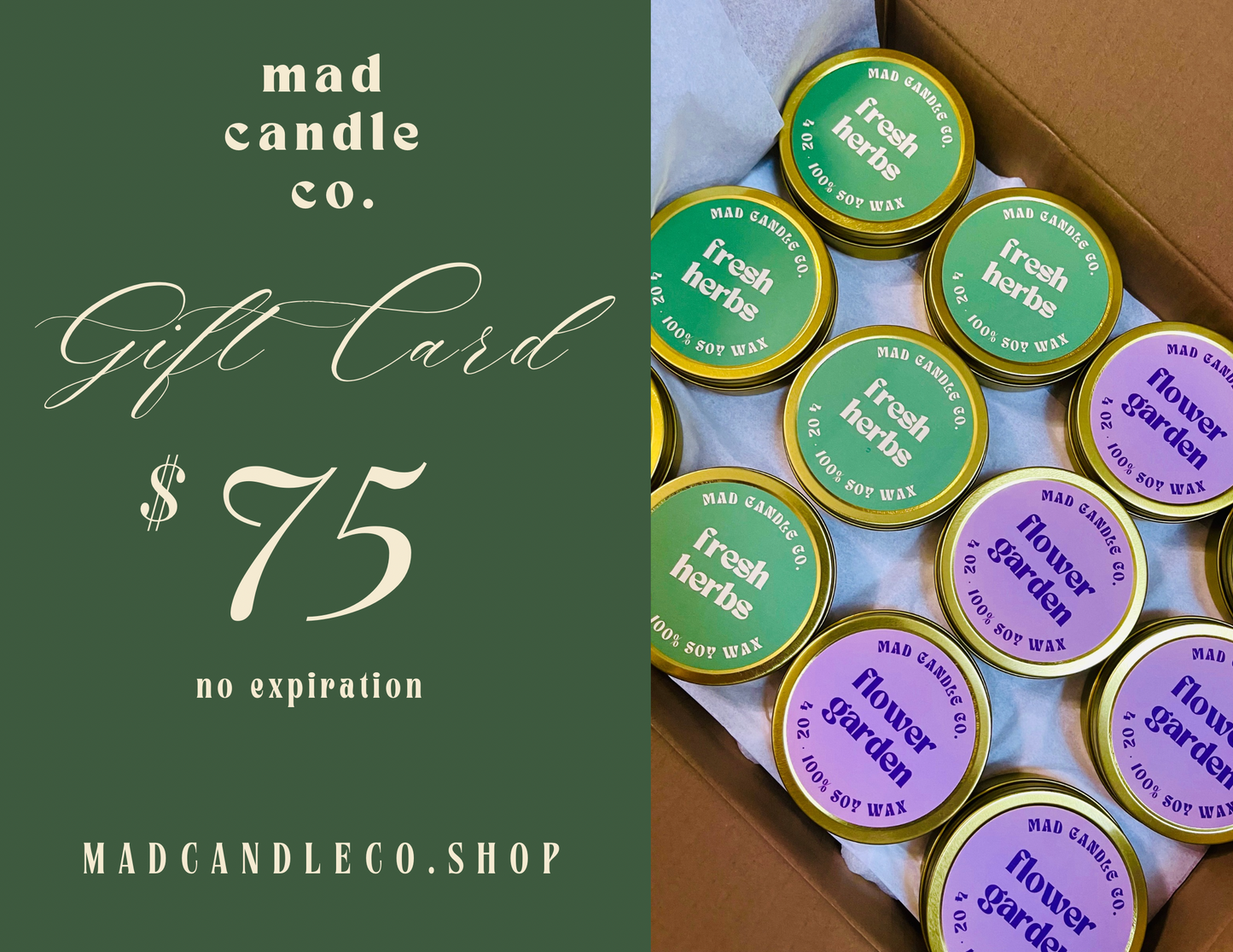 Mad Candle Co. Digital Gift Card