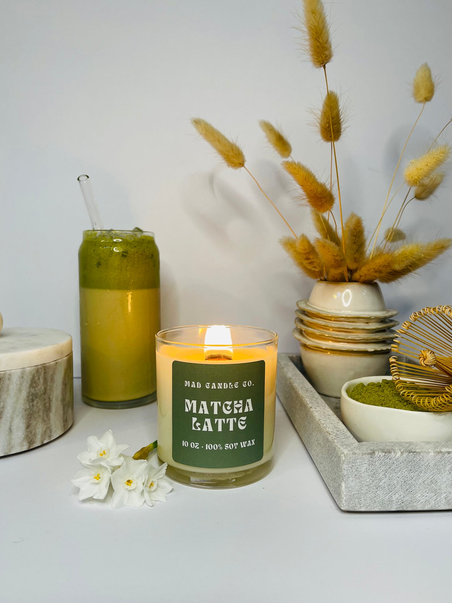 Matcha Latte Soy Candle