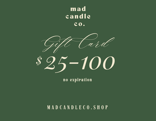 Mad Candle Co. Digital Gift Card